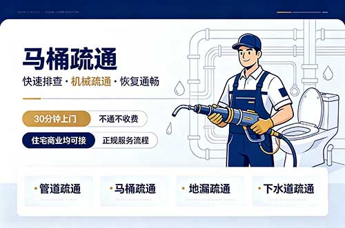 都匀马桶疏通
